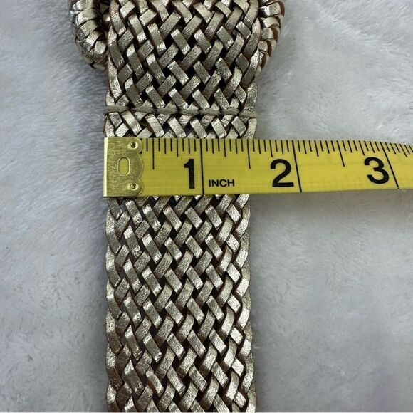 J. Crew Brown and Silver Woven Belt - Picture 6 of 6